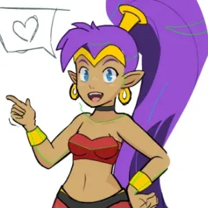 My Up-To-Date Shantae Art